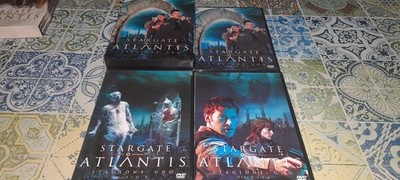 Box + 5 neue DVDs Stargate Atlantis - Staffel 1 UNO - komplett italienisches Audio
