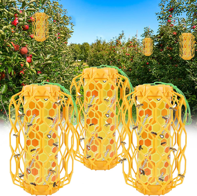 #ad 3 Pack Upgraded Wasp Trap Outdoor Hanging Carpenter Bee and Hornet Catcher Reu $40.99