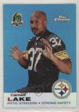 1996 Topps Chrome 40th Anniversary Retro Refractor Carnell Lake #14 0a3
