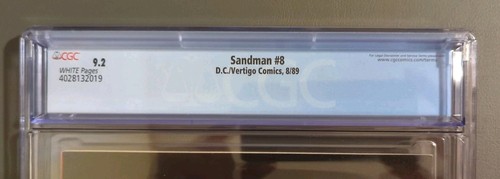 Sandman #8 CGC 9.2 (DC Comics August 1989) 1st Appearance Of Death - Netflix - Picture 4 of 4