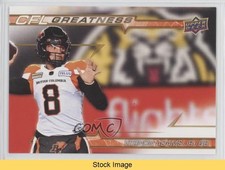 2023 Upper Deck CFL CFL Greatness Gold Vernon Adams Jr #CG-VA READ 0d7y