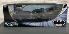 Hot Wheels Batmobile 1989 Movie 1/18 Scale Unopened Rare Model Car