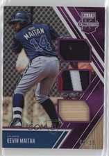 2017 Panini Elite Extra Edition Triple Materials Purple 9/10 Kevin Maitan 11pj