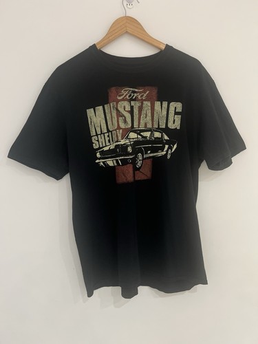 Camiseta Oficial Ford Mustang Shelby En Muy Buen Estado XL