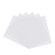 15 PCS 7.5 Mil Blank Stencil Sheets 8.5x11 Inch PET Reusable Material