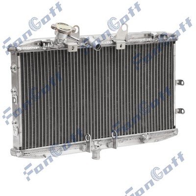 Radiator w/ Cover Grill Guard Fit 2004-ON Triumph Rocket 3 III 2300 Motorcycle