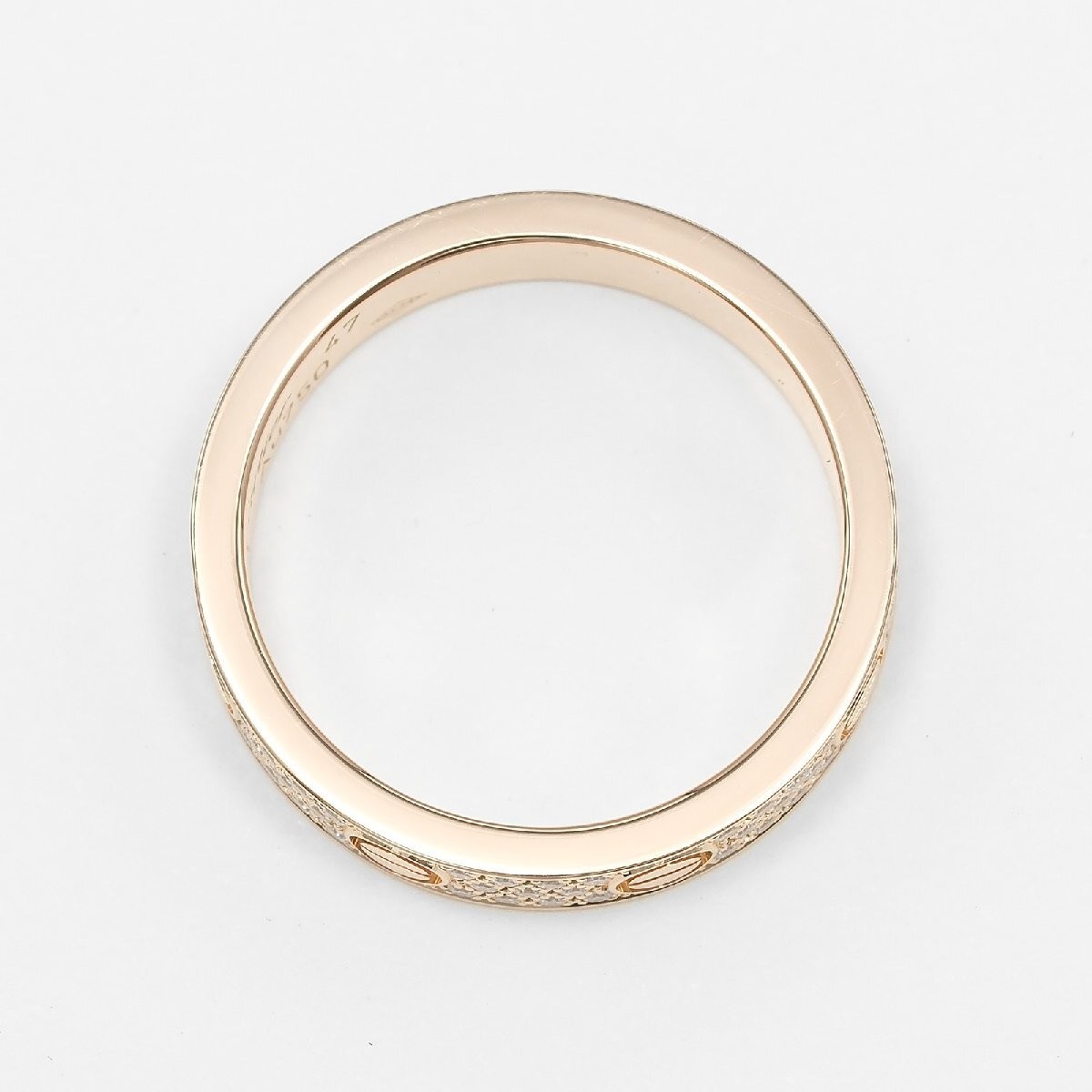 Cartier Love Small Ring Diamond 750PG US#4 P0075770 image 6