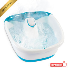 X Large Feet, Foot Spa Bath Massager Heat Soaker Massage Bubble Roller Deep Soak