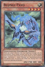 YuGiOh Bujingi Pavo LVAL-DE083 Super Rare Good unl.
