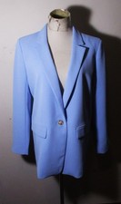 LOFT Blue Long Sleeve Blazer Jacket Women's Size 8 NWT