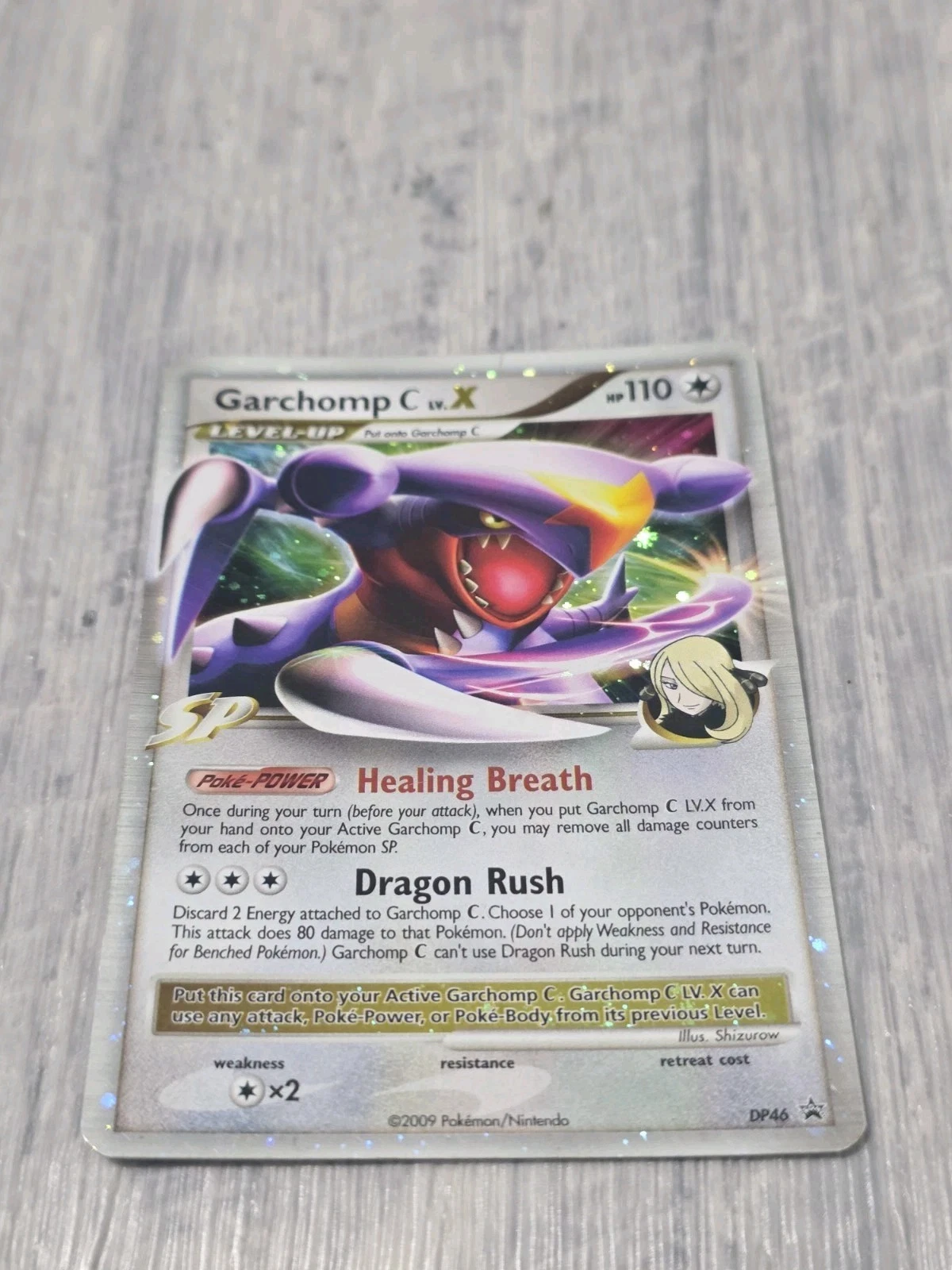 Garchomp C LV.X DP46 Holo Rare Promo Pokemon Card - Cynthia SP - C694