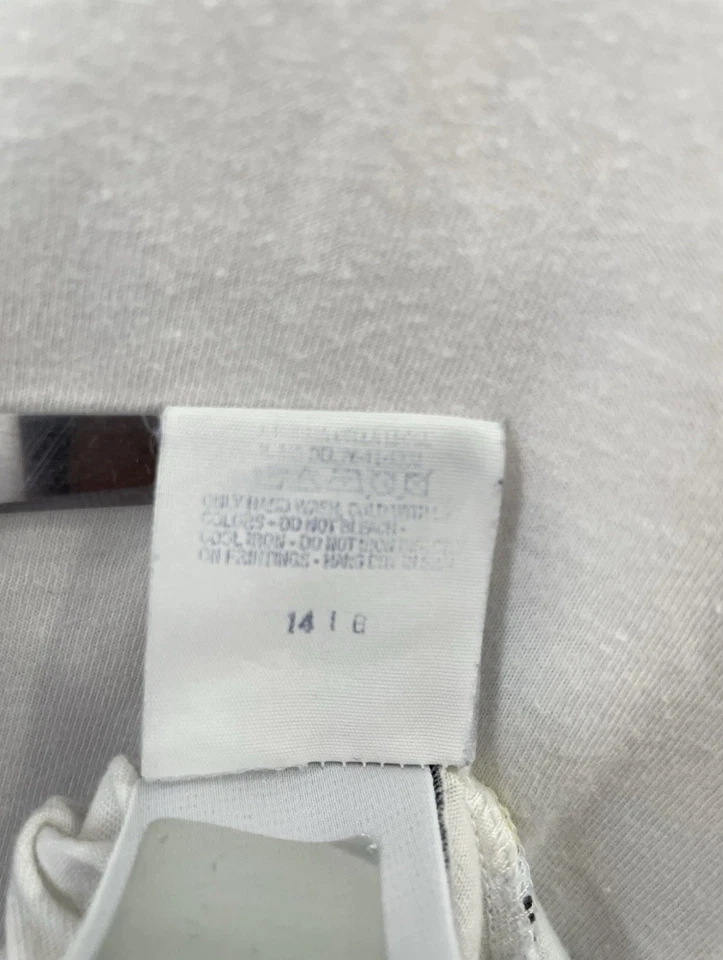 Versace Jeans Couture T-Shirt Florida Beach Print Rare 90s Made in Italy L #19 - Image 3 of 4