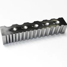 Steel Block Design Forming Dapping Doming Jewelry Bending & Shaping Swage Tool❀