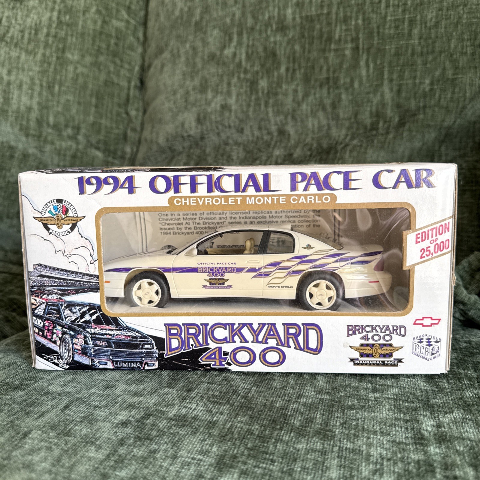 1:25 Scale 1994 Brickyard 400 Official Pace Car Monte Carlo w/COA