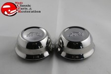 1928 1929 Ford Model A Stainless Steel Hub Caps Ford Script Official Licensed