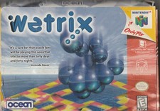 Wetrix Nintendo 64 N64 Complete In Box CIB