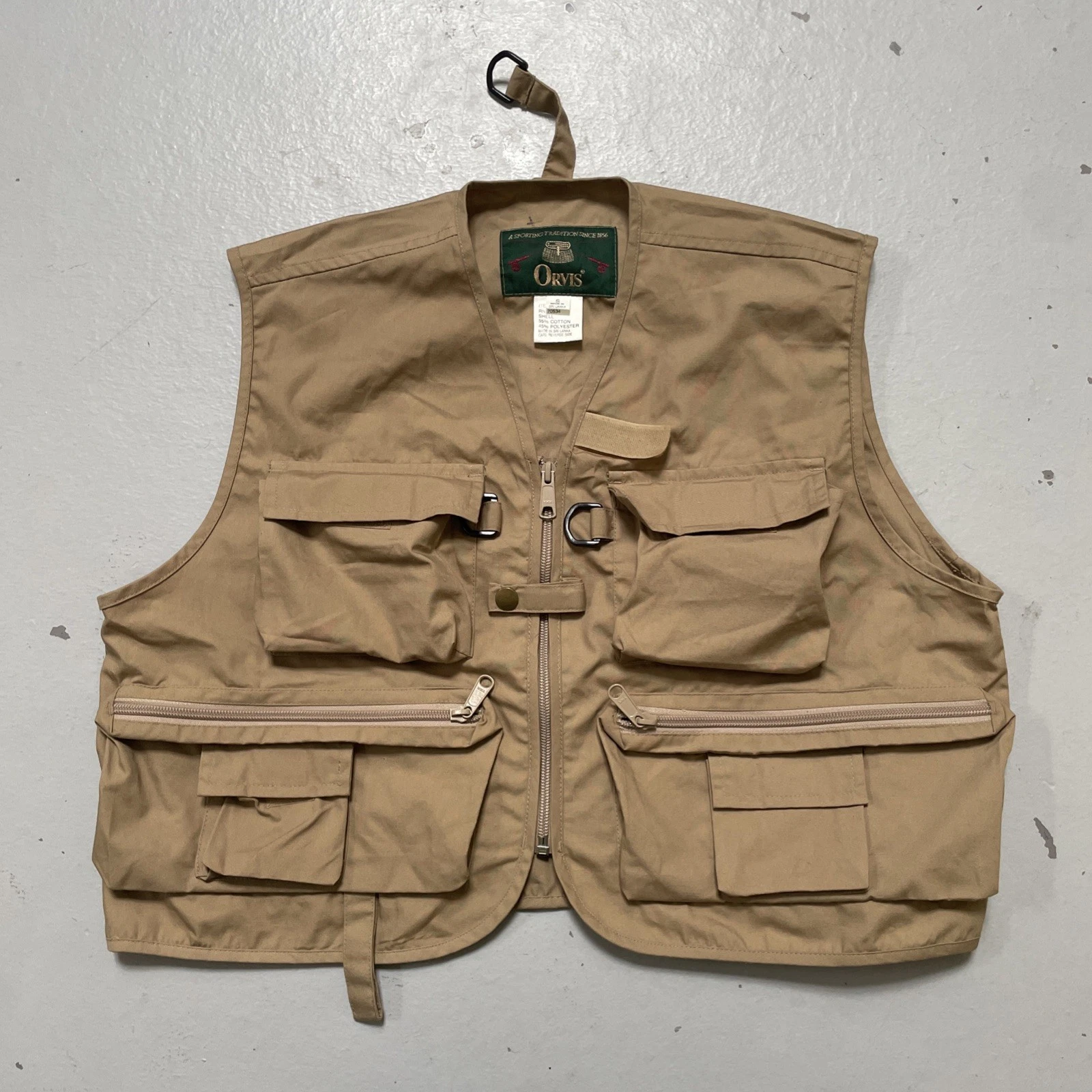 Vintage Orvis Fly Fishing Utility Photographer Tactical Outdoor Vest NWOT? S