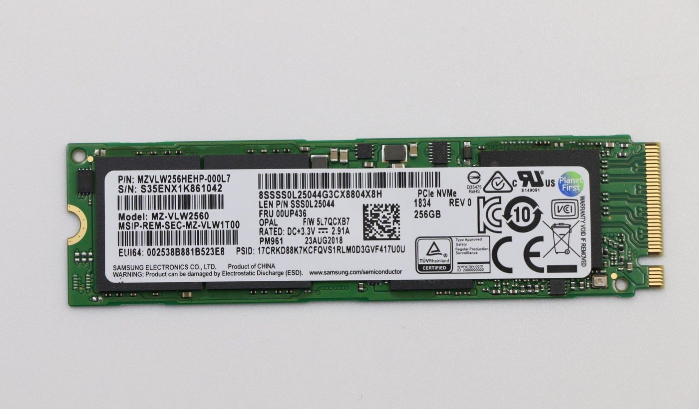 Lenovo 256G M.2 Pcie 3.0 X4 Solid - Image 2