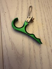 : Vintage Stanislawski (Stan) Rope Hinge Back-Tension Release Aid - Green