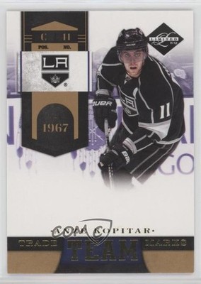 2011-12 Limited Team Trademarks Gold Spotlight 4/25 Anze Kopitar #7 0c6