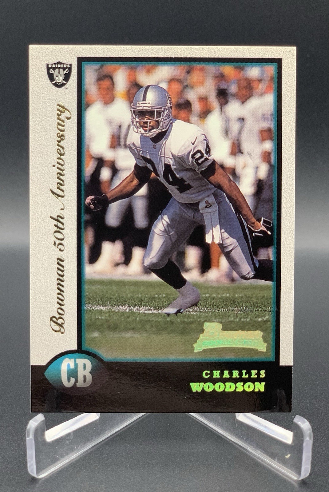 Charles Woodson Bowman Golden Anniversary #181 Base