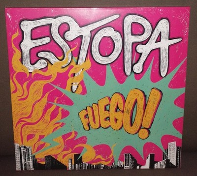 Estopa VINILO ROSA Fuego LP 12'' Gatefold NUEVO y PRECINTADO fuego!