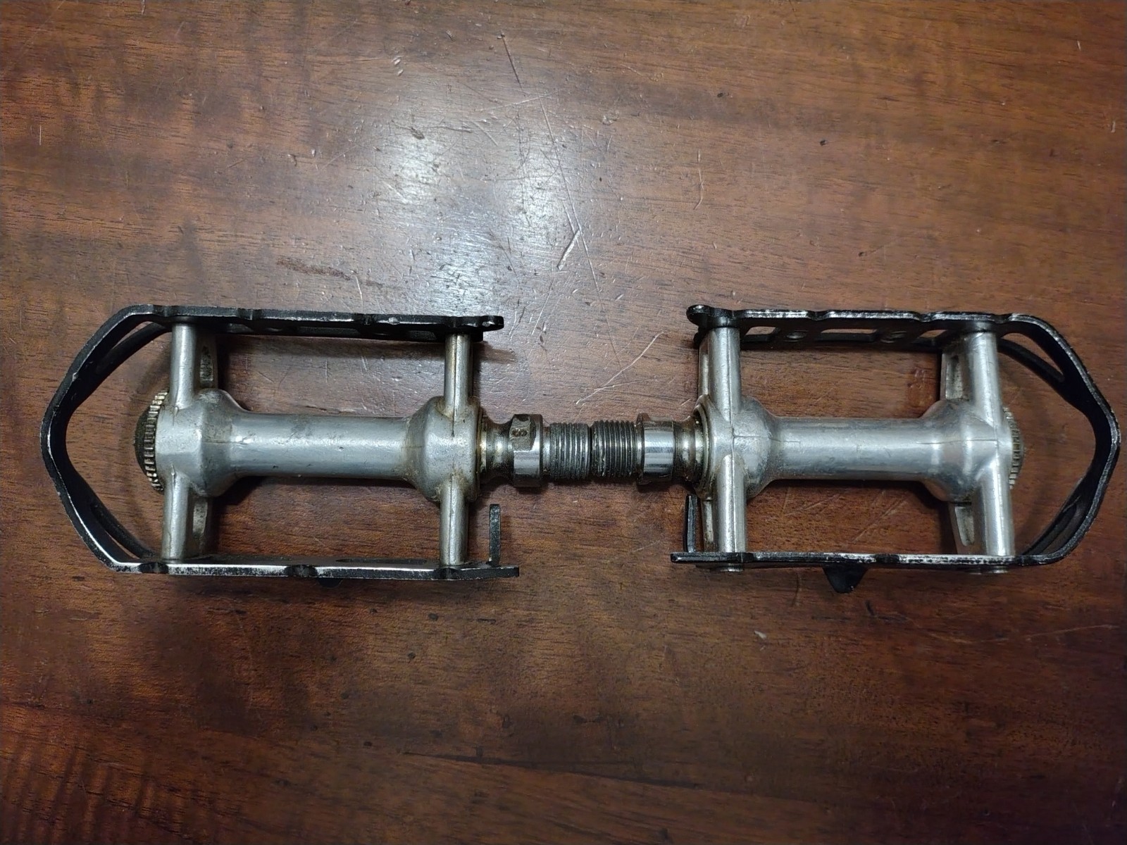 Coppia di pedali Gipiemme GPM dual sprint per bici corsa epoca A