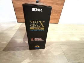 SNK NEO GEO X Gold Limited Edition Console &mdash; Brand New / Factory SEALED