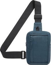 Mini Sling Bag for Men and Women, 7.5 Inch Small Anti Theft Crossbody Sling Back