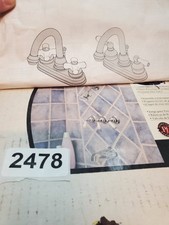 Price Pfister 801-80PC Polished Chrome White Porcelain Handle Shower Description