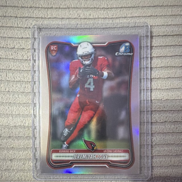 Topps Bowman Chrome 2025 Jeremiyah Love RC #BRR-25 Arizona Cardinals