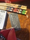 Vintage Junk Drawer Poker Chess Knives Rare Milk Caps Advertising Lot — photo 7