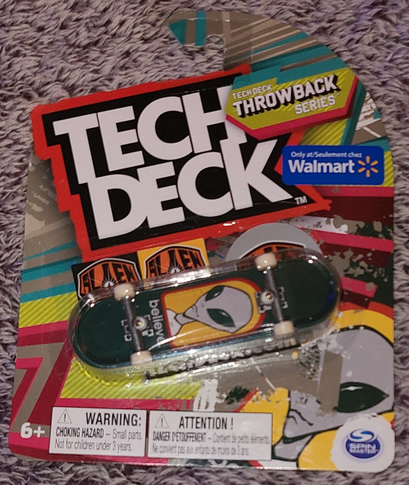 TECH DECK ALIEN WORKSHOP Throwback Series Walmart Fingerboar