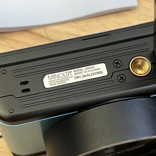 Minolta - MND30 30MP 2.7K Digital Camera with 128gb SD Card - Picture 7 of 20