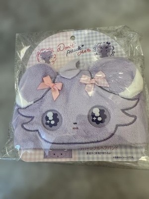Pokemon Center Don't Attack Me Espurr Reversible Headband Cute vs Attack NEU