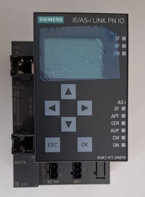 SIEMENS SIMATIC NET IE/AS-i LINK PN IO 6GK1411-2AB10