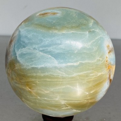 Natural amazon stone quartz ball crystal sphere healing 1700G (3.74LB)