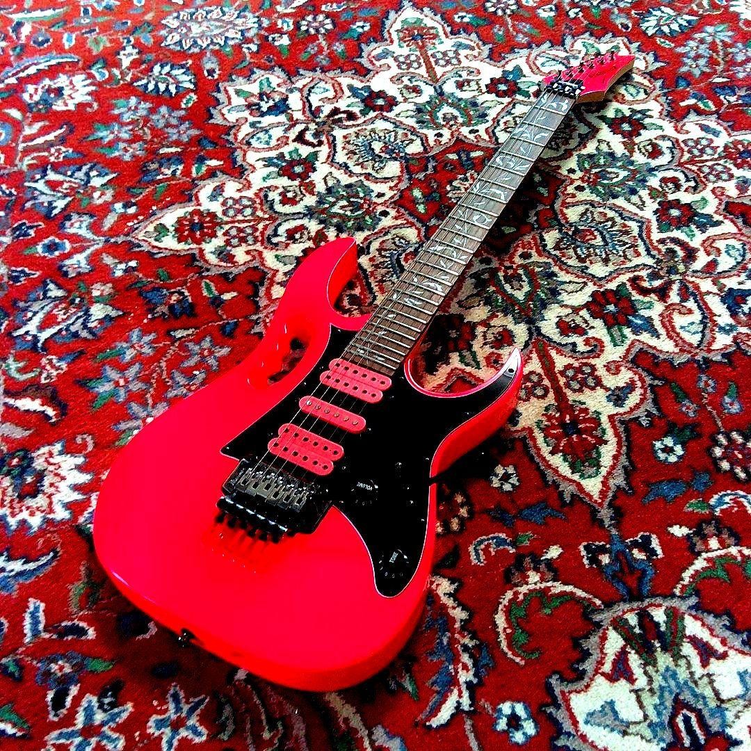 Ibanez JEM Jr Steve Vai Signature Electric Guitar Red Preowned USED