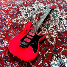 Ibanez JEM Jr Steve Vai Signature Electric Guitar Red Preowned USED