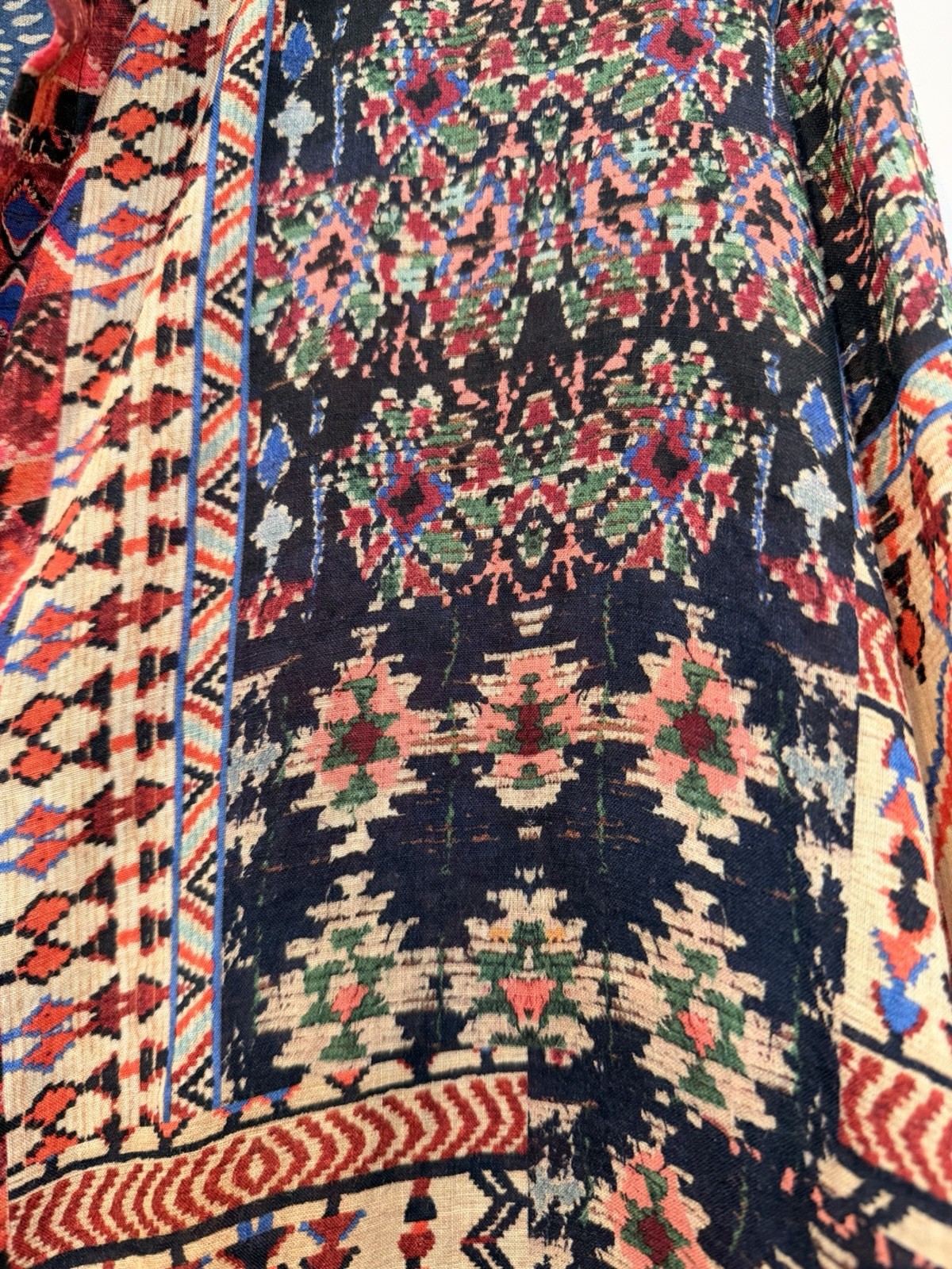 Johnny Was Workshop Women's Blouse Patchwork Flor… - image 2