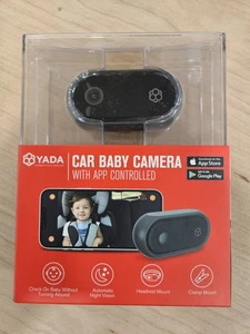 YADA Wireless in-Car 1080P Portable Baby Monitor Camera App Contol & Record NEW