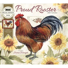 Lang Companies,  Proud Rooster Special Edition 2026 Wall Calendar