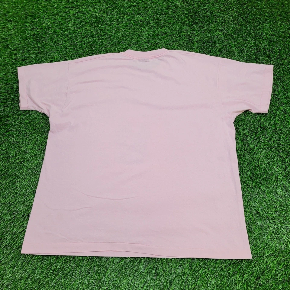 Camisa Gato Divertida Años 90 Vintage Mujer 2XL 25x27 Rosa Foto 2 de 4