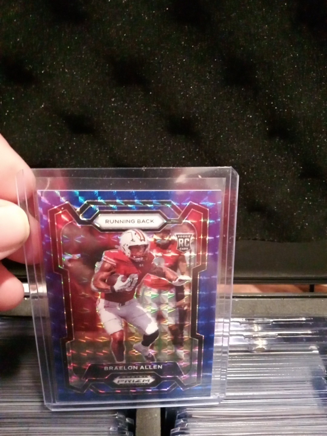 2024 Panini Prizm Draft Picks - Braelon Allen #129 Blue Finite Prizm /89(RC)🔥SP