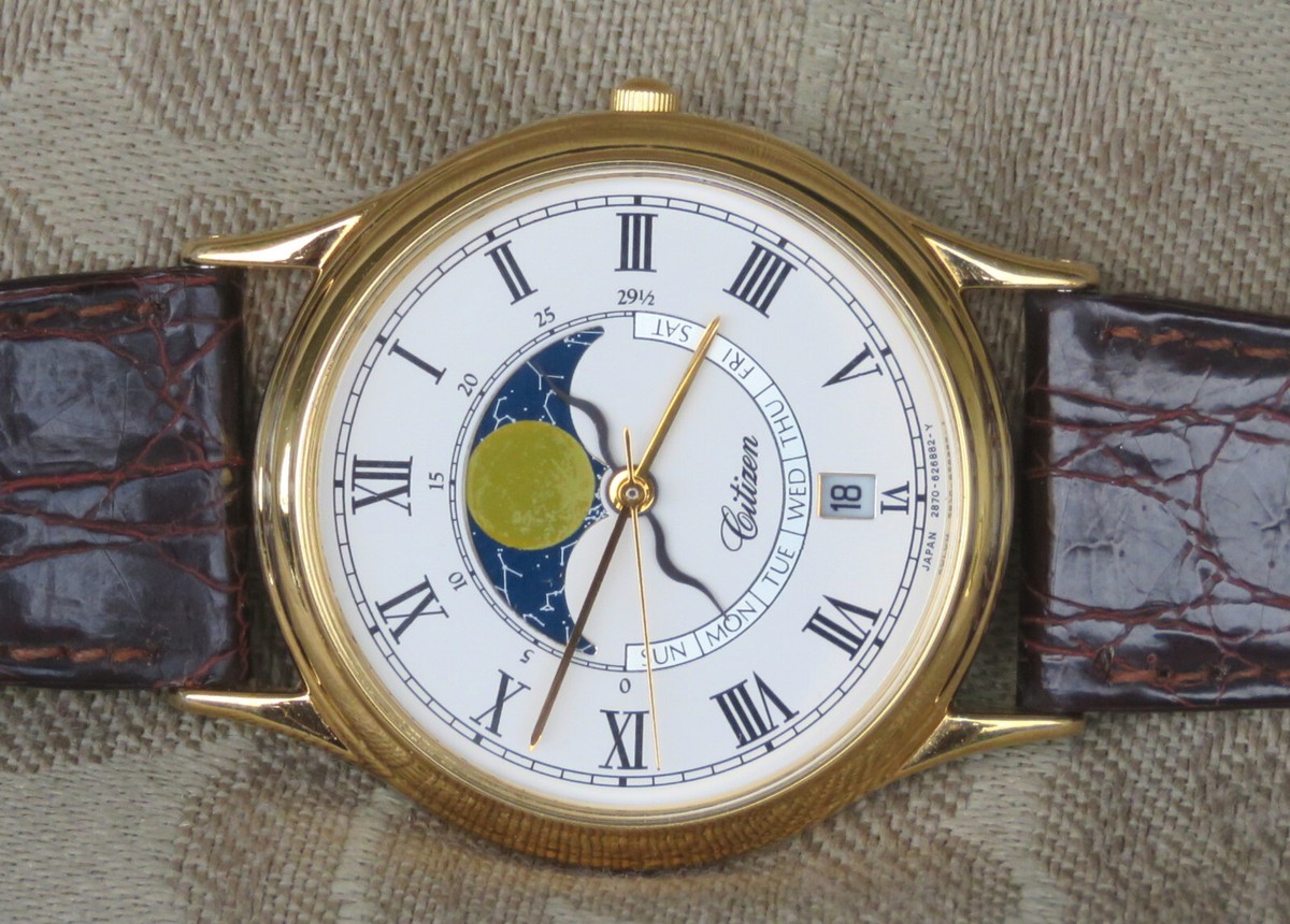 CITIZEN 2870-268393 ASTRO FANTASY 21-2521 MOON PHASE