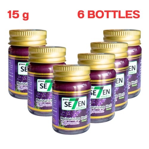 Balm thai Green seven lavender sleep relaxing migraine moisturizing 15g X6