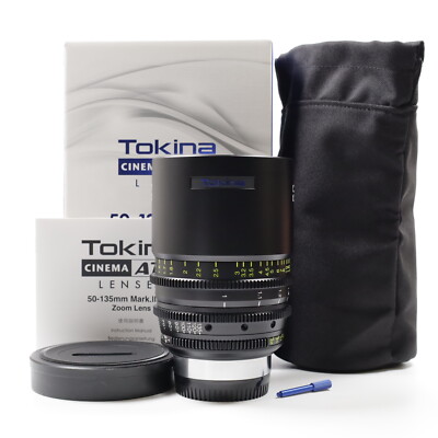 レンズ(ズーム) Tokina cinema 50-135mm T2.9 MK II EF 50-135mm T2.9 MKII — Tokina Cinema Japan