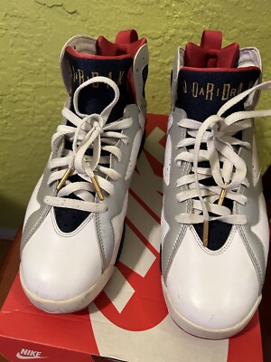 【奇跡の未使用品】AIR JORDAN 7 RETRO OLYMPIC 27cm Jordan 7 Retro 'Olympic' 2012 - Air Jordan - 304775 135 - white