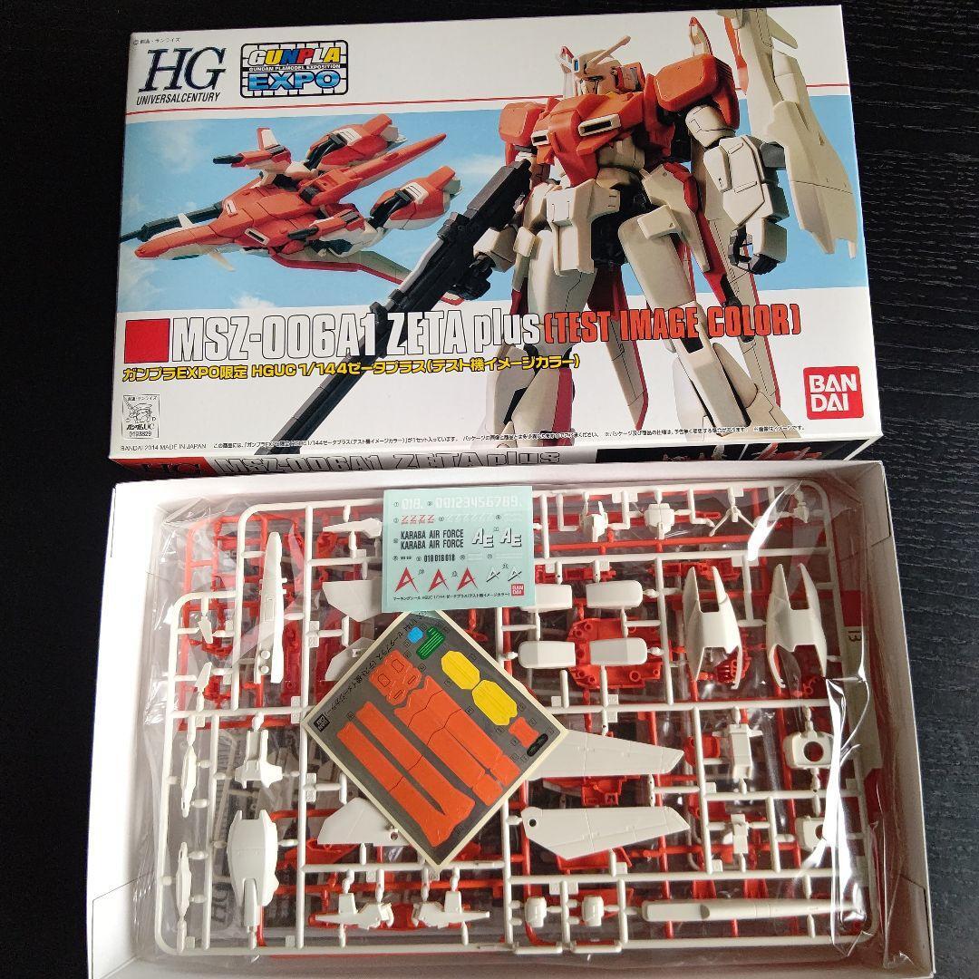 Bandai HGUC 1/144 MSZ-006A1 Zeta Plus A1 (Test Image Color) expo
