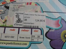 High Heels von poetic license Schuhe . Gr. 38 aus London, orig. Verpackt